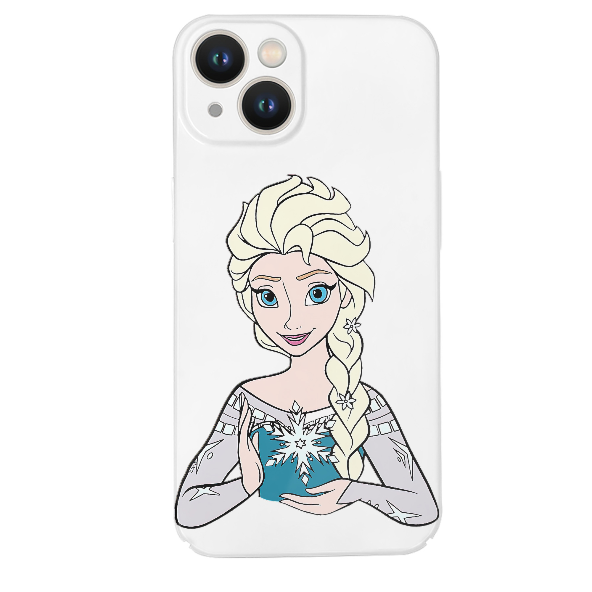 （画像用） アナと雪の女王 アンナ エルサ Frozen Anna Elsa 【iPhone 14シリーズ対応】ハードケース